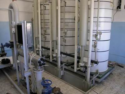 Станция обезжелезивания воды 300 м3/сут со станцией обеззараживания на Сосногорском глиноземном заводе