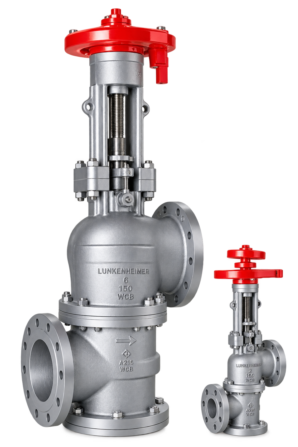 Угловой запорный клапан Lunkenheimer F603