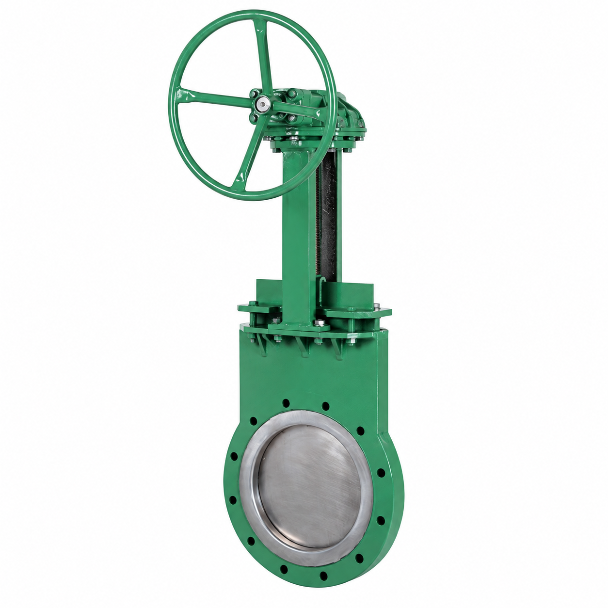 Шиберно-ножевая задвижка L&M Valve M145 с полимерной футеровкой