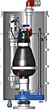 Воздушный клапан безколодезного типа D-025 SB 